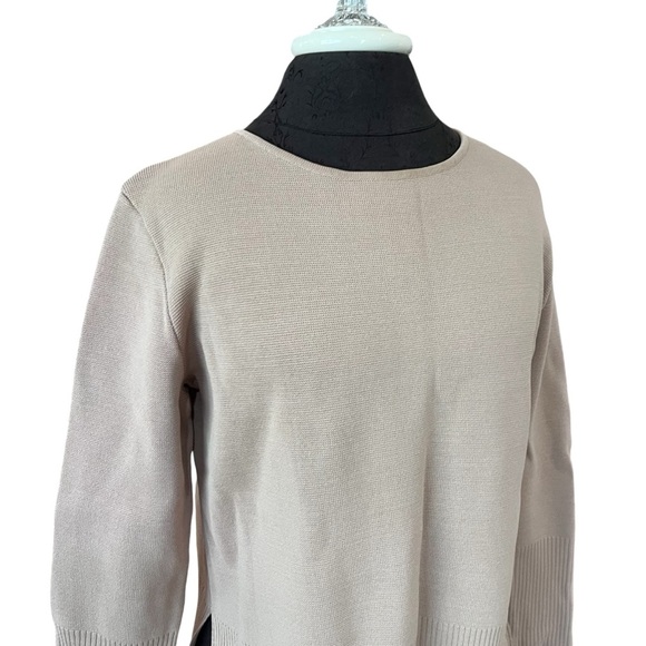 TY-LR Revolve Thick Knit Camel Mirage Sweater Tunic Medium - Picture 7 of 13